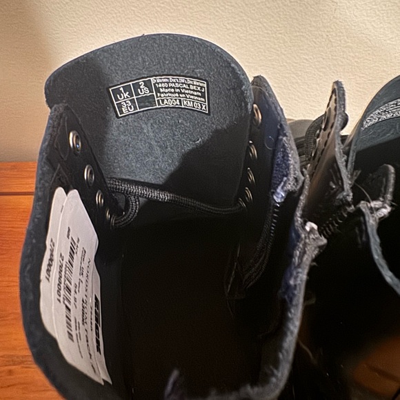 Dr. Martens 1460 Pascal Bex 8-Eye Boot - Big Kid - Black | Size 2 - Picture 3 of 5